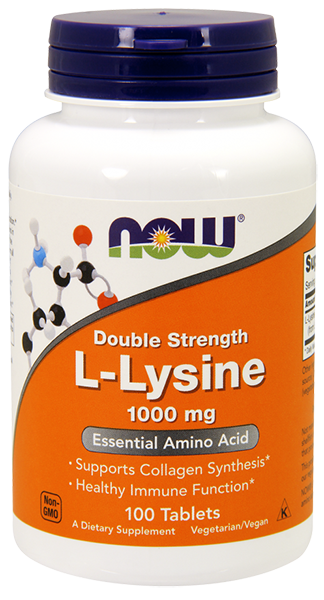 L-Lysine 1000 mg 100db tabletta (NOW)