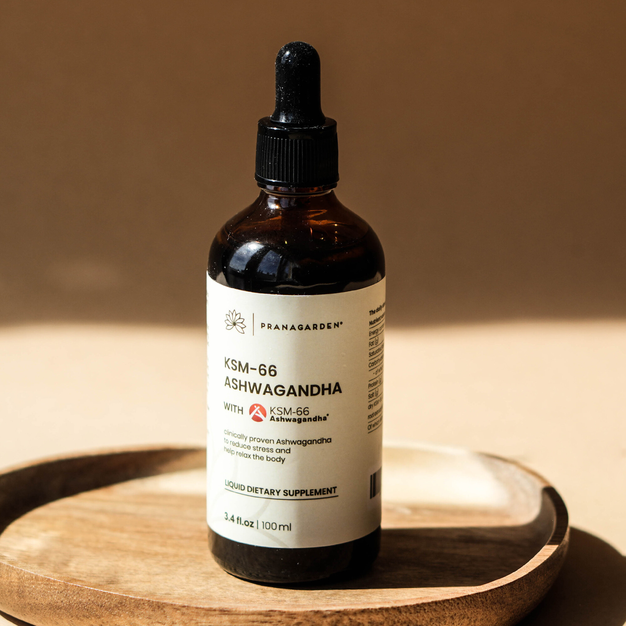 Pranagarden KSM-66 Ashwagandha bio folyékony kivonat 100 ml