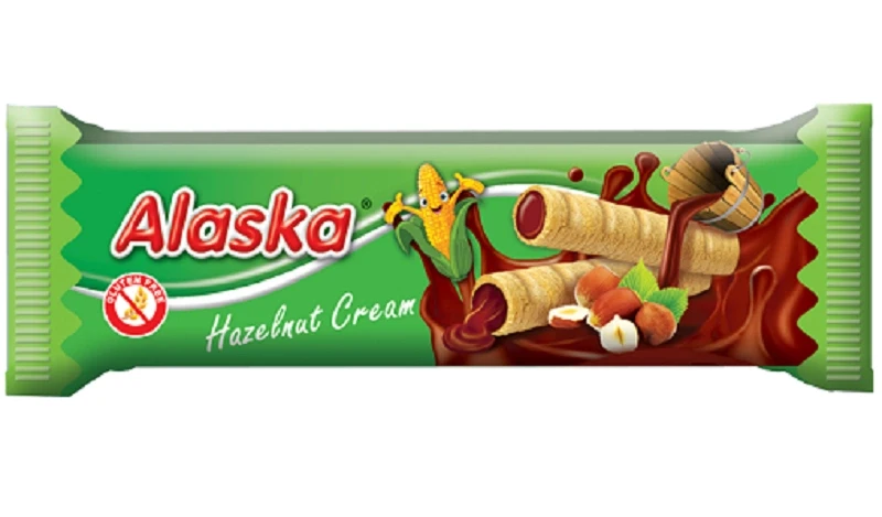 Alaska gluténmentes mogyorós kukorica rudacska 18g