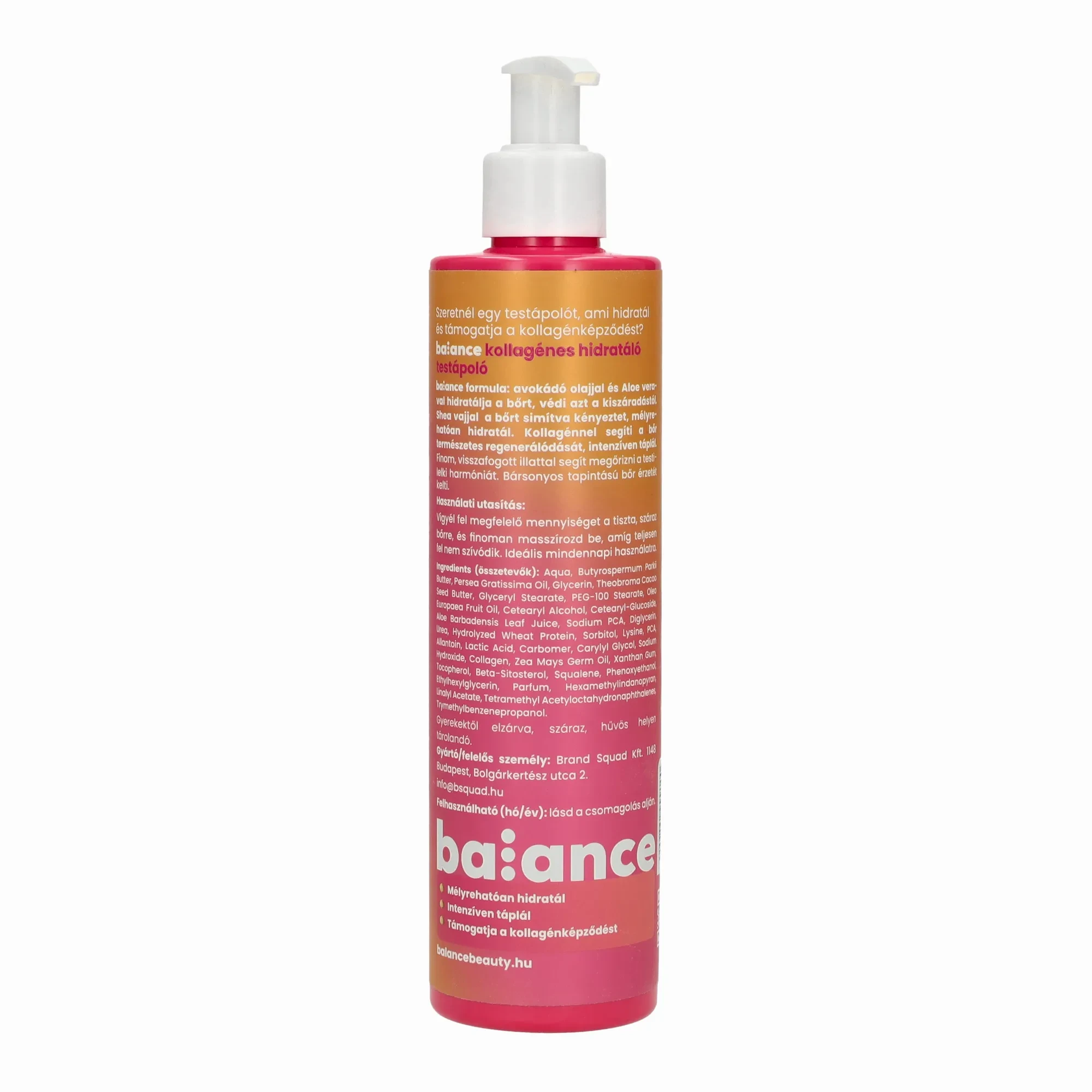 Balance By Béres Alexandra Kollagén Testápoló Mélyhidratáló 300 ml