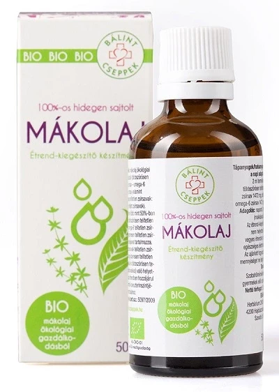 Bálint Bio mákolaj 50 ml