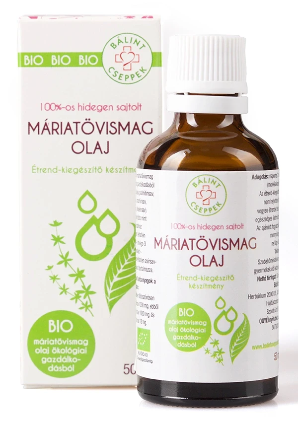 Bálint Bio máriatövis olaj 50 ml
