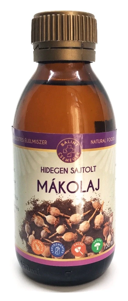 Bálint Csemegék Hidegen sajtolt mákolaj 150 ml