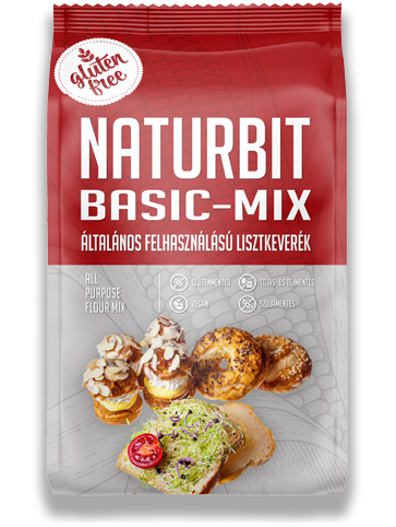 NATURBIT Basic-mix gluténmentes lisztkeverék 750 g