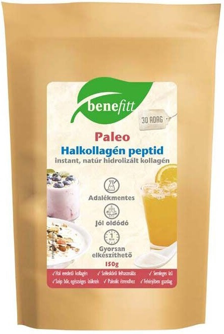 BENEFITT Reform Halkollagén italpor, natúr 150g