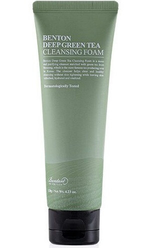Benton Deep zöld teás arctisztító hab 120g