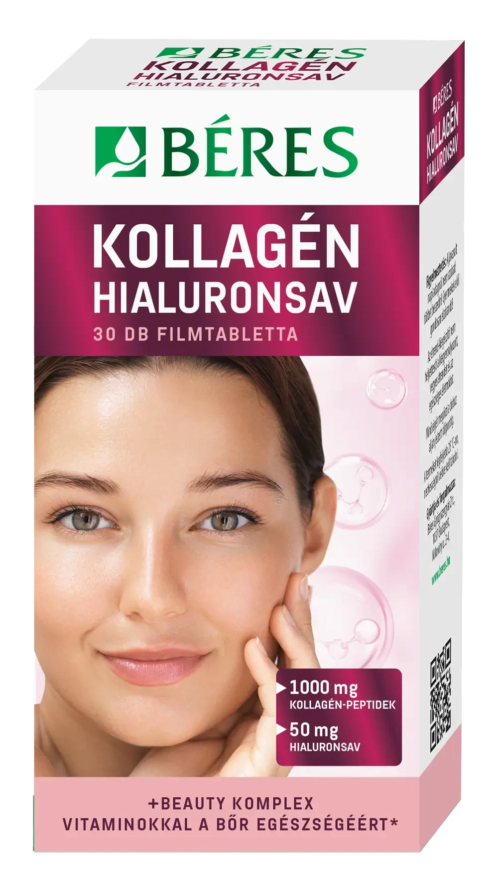 Béres Kollagén - Hialuronsav tabletta 30db