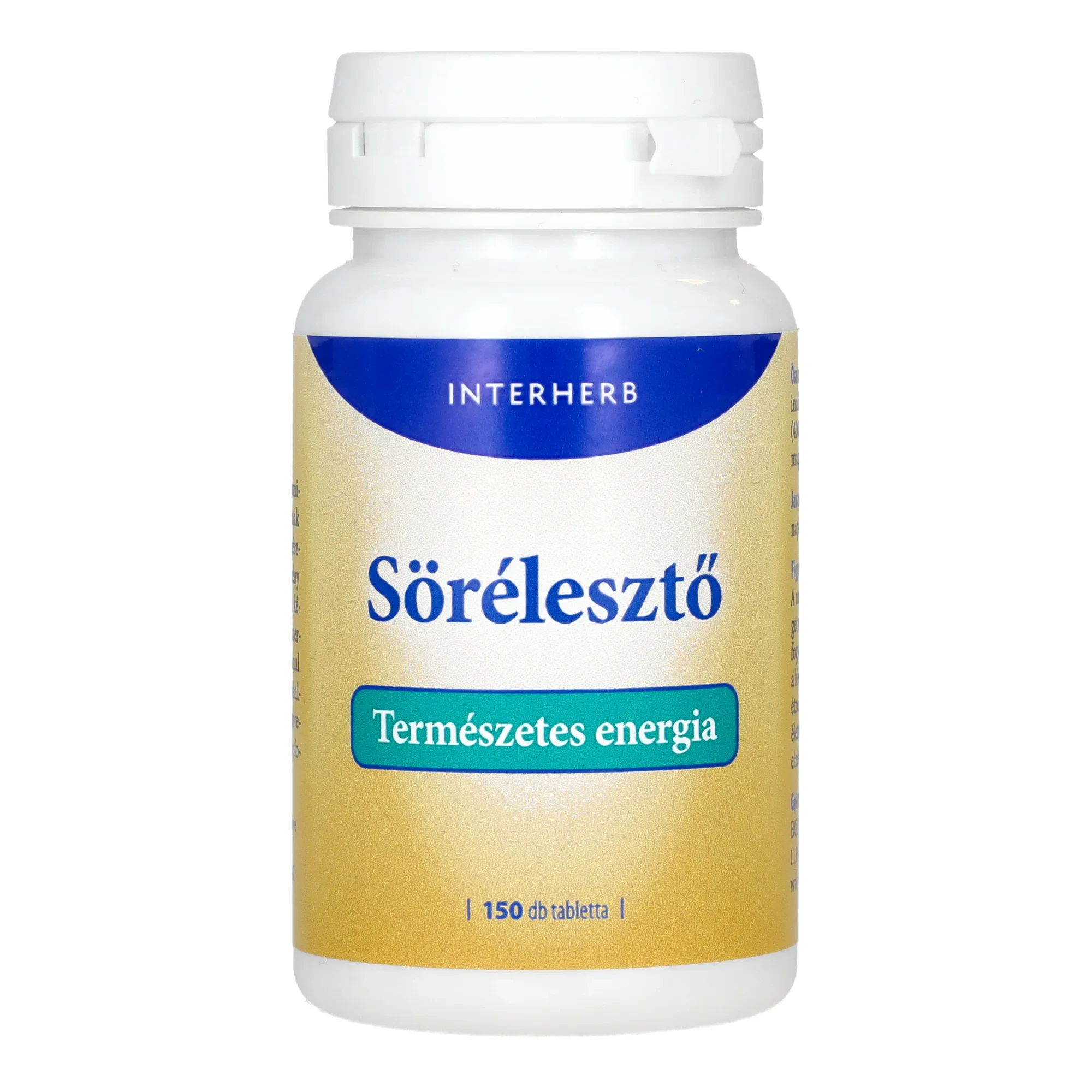 Interherb Sörélesztő természetes energia tabletta 150 db