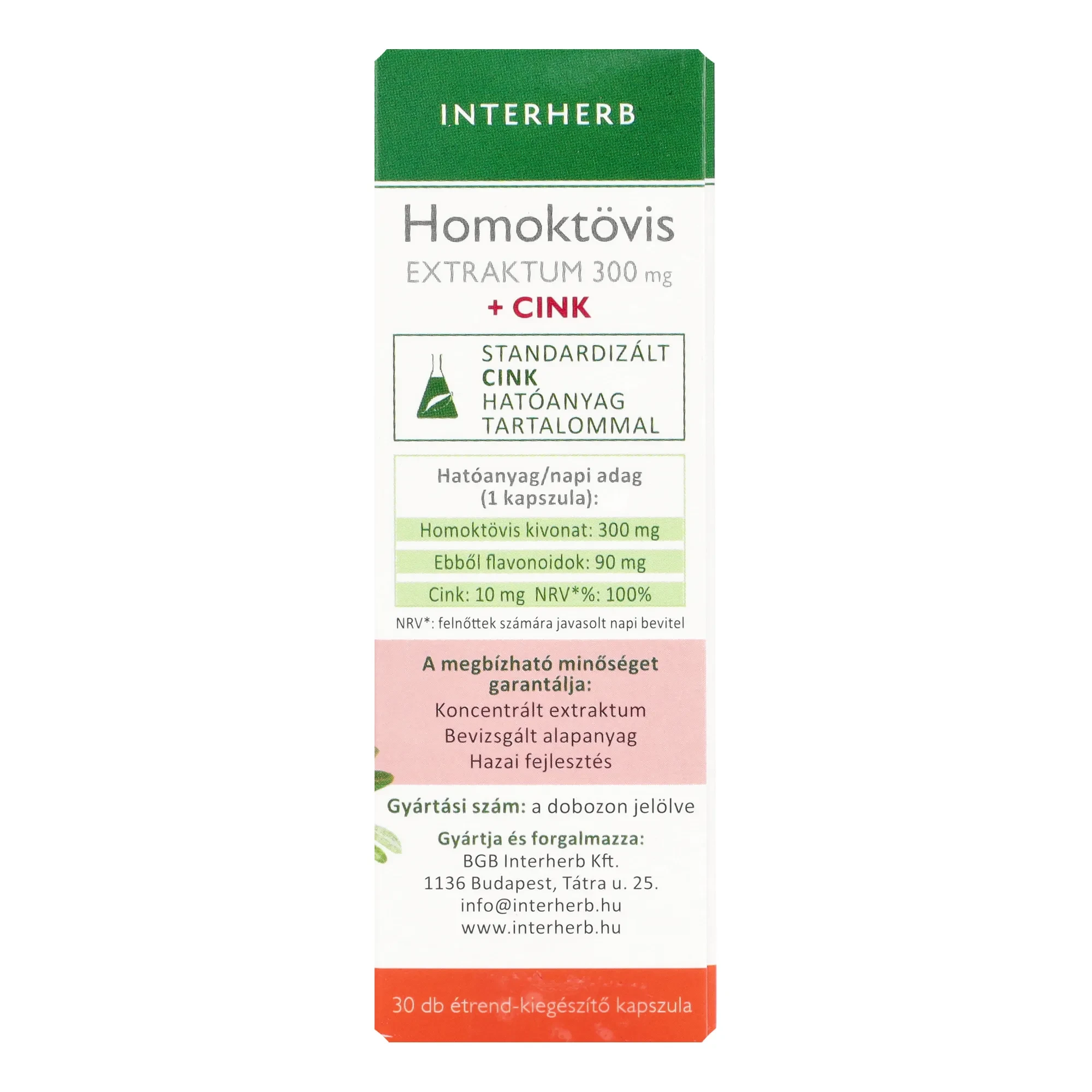 Interherb NAPI1 Homoktövis Extraktum 30db