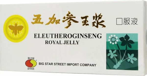 Big Star Eleutheroginseng royal jelly ampulla kivonat 10x10ml