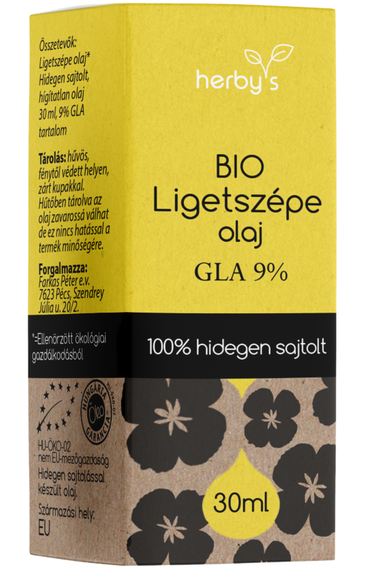 Herby's BIO Ligetszépe magolaj 30ml