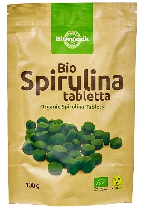 BiOrganik BIO spirulina tabletta 100g