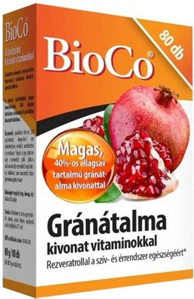 BioCo Gránátalma kivonat 80 db