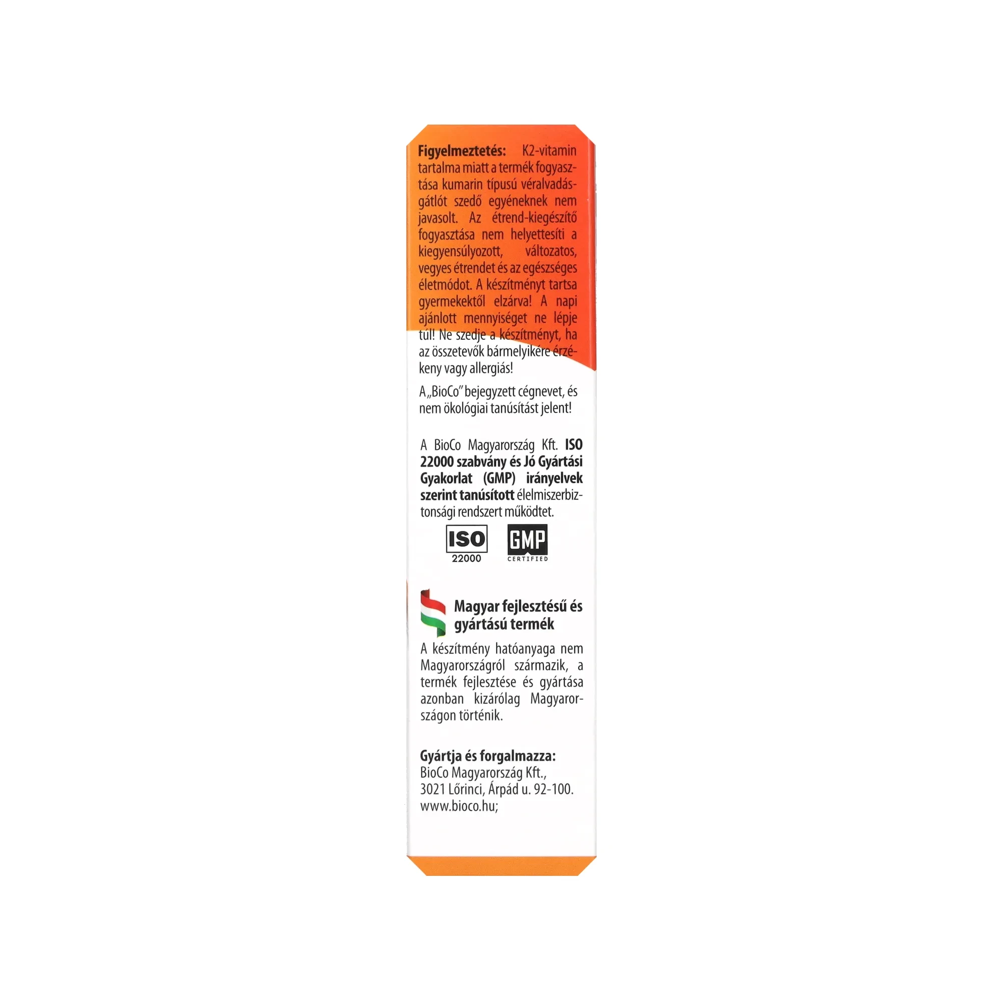 BioCo K-2 vitamin MegaPack tabletta 50mcg 90db