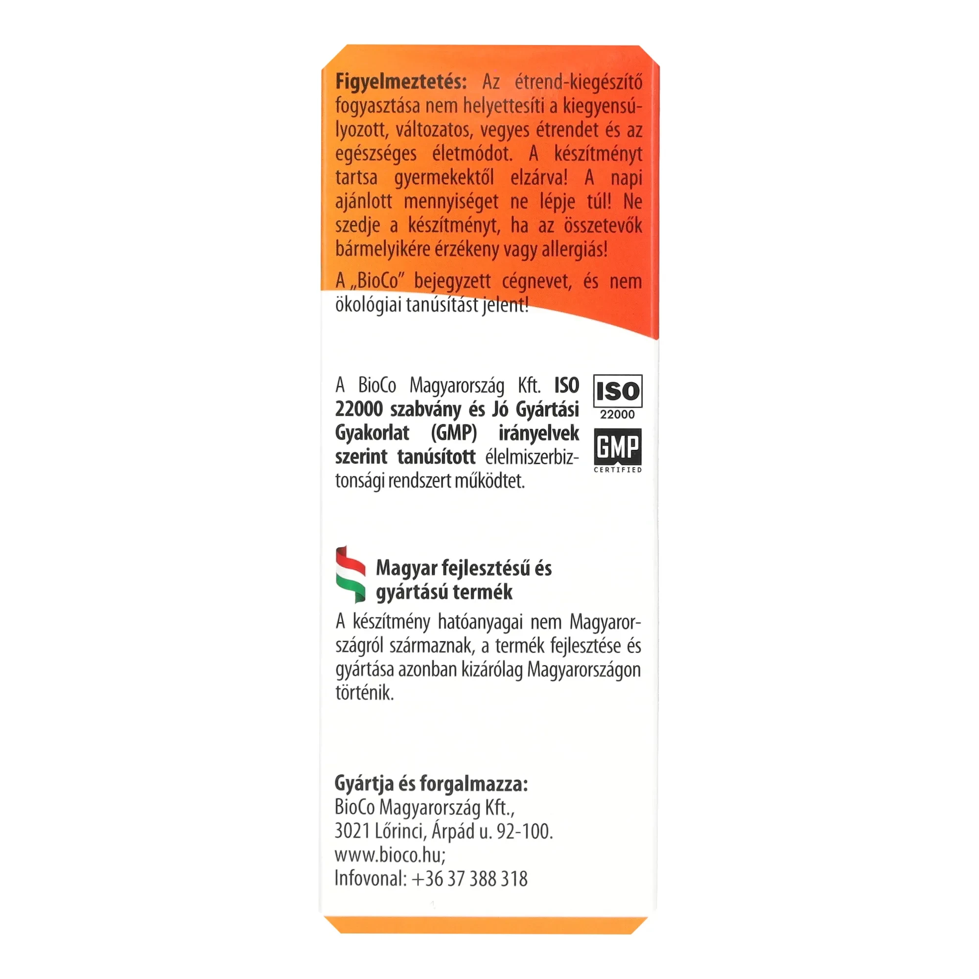 BioCo B-vitamin komplex Forte 100db