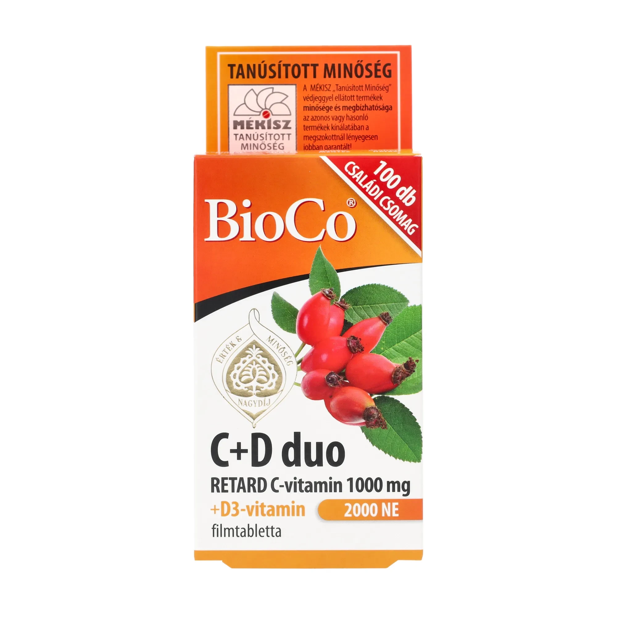 BioCo C + D duo Retard C-vitamin 1000mg D3-vitamin 2000 NE