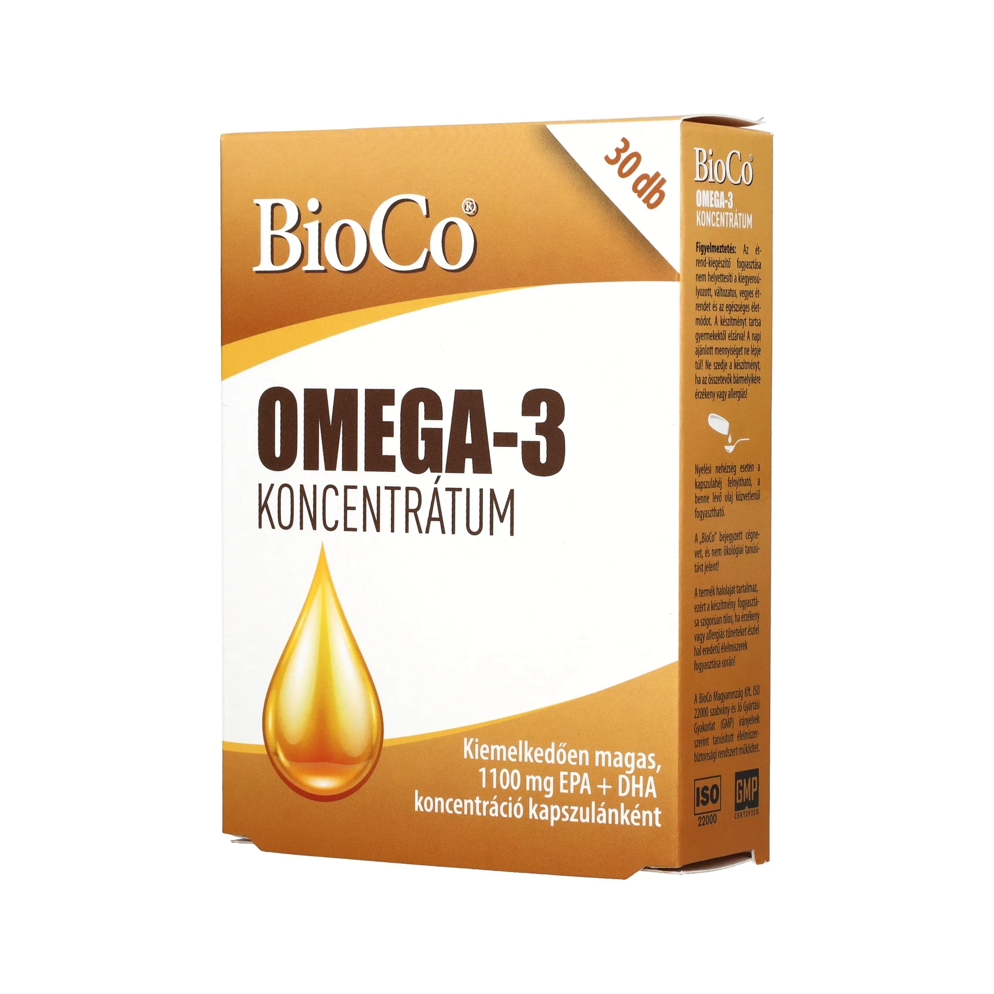 BioCo Omega-3 KONCENTRÁTUM (1500mg) 30db