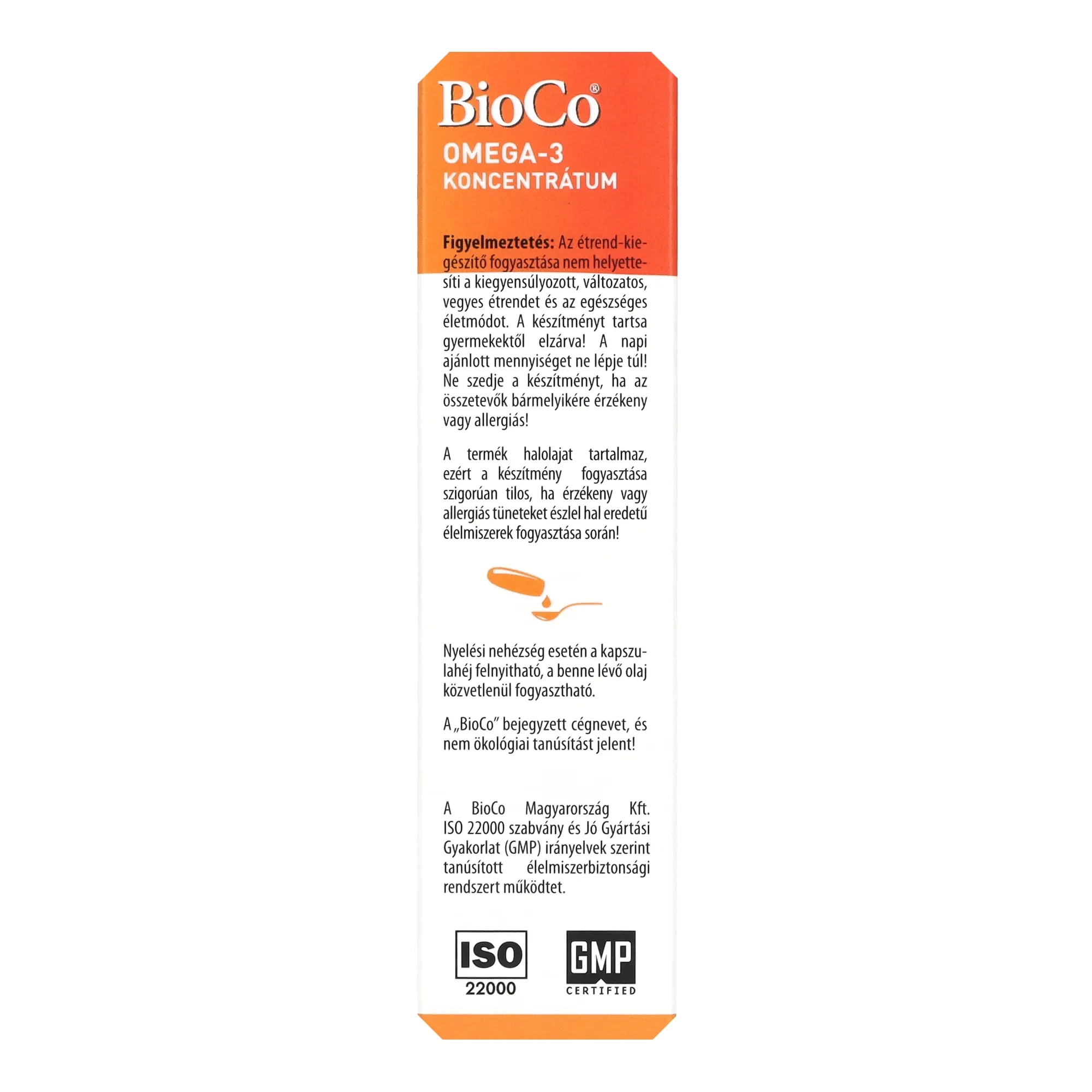 BioCo Omega-3 KONCENTRÁTUM (1500mg) 30db