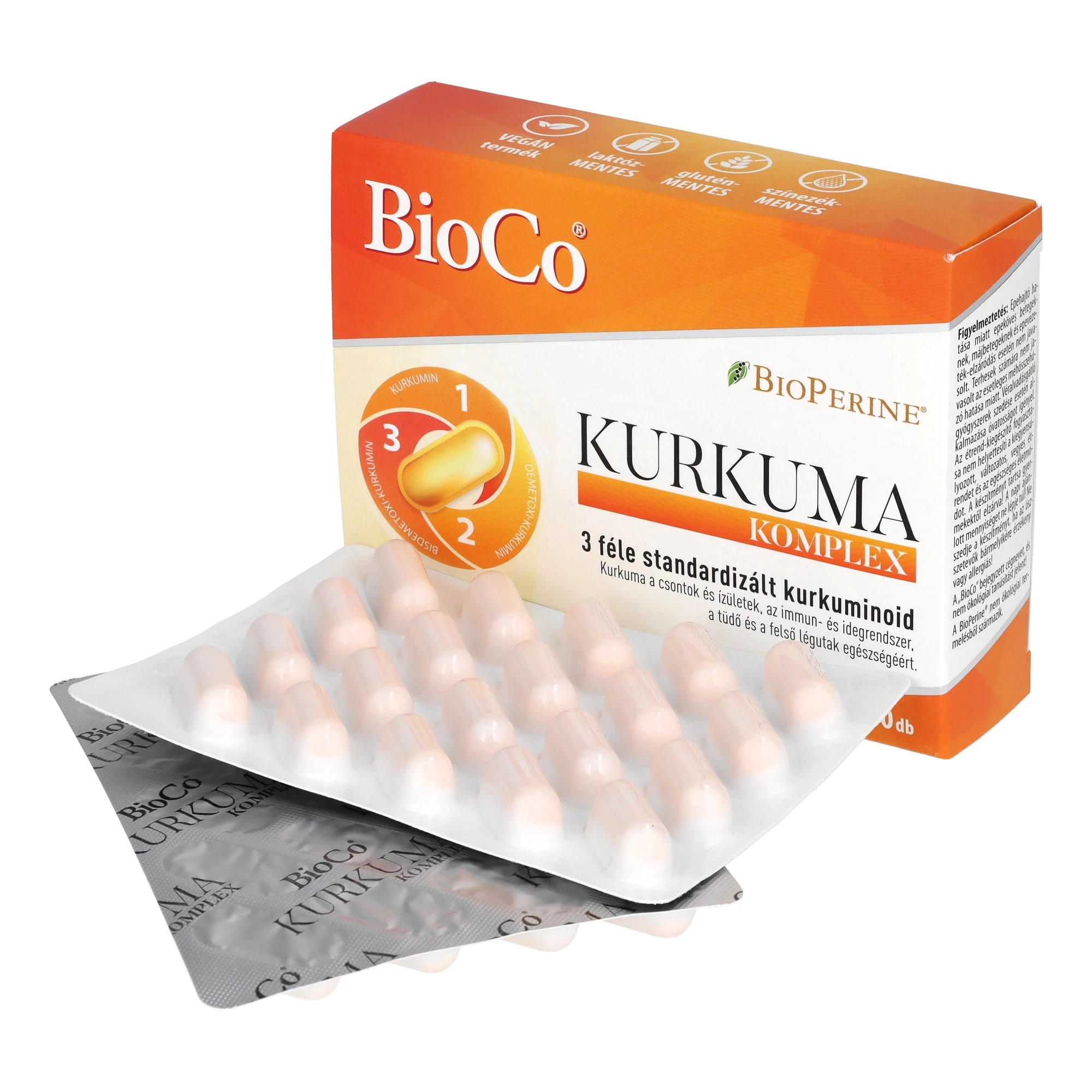 BioCo Kurkuma komplex kapszula 60db
