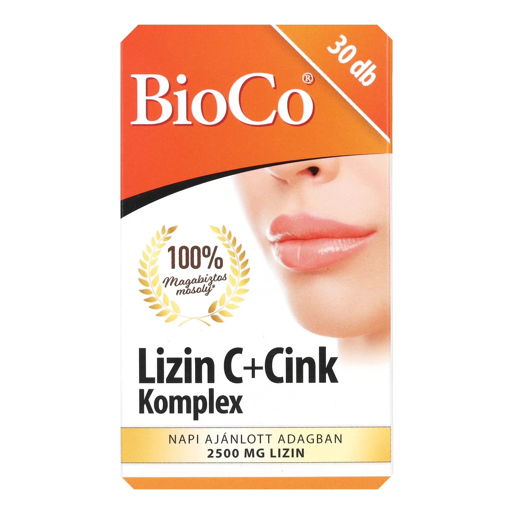 BioCo Lizin C+Cink Komplex 30db