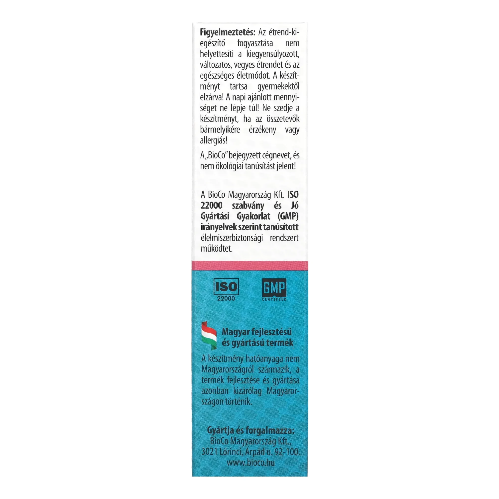 BioCo BIOAKTÍV B-12 vitamin 60db
