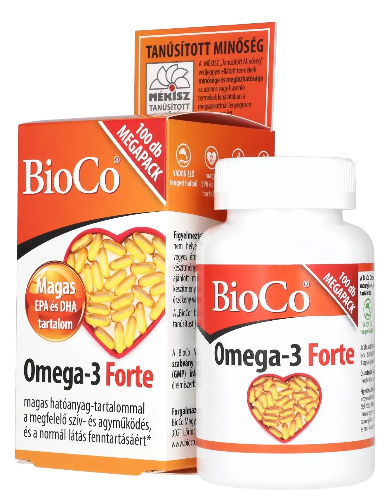 BioCo Omega-3 forte MegaPack kapszula 100db