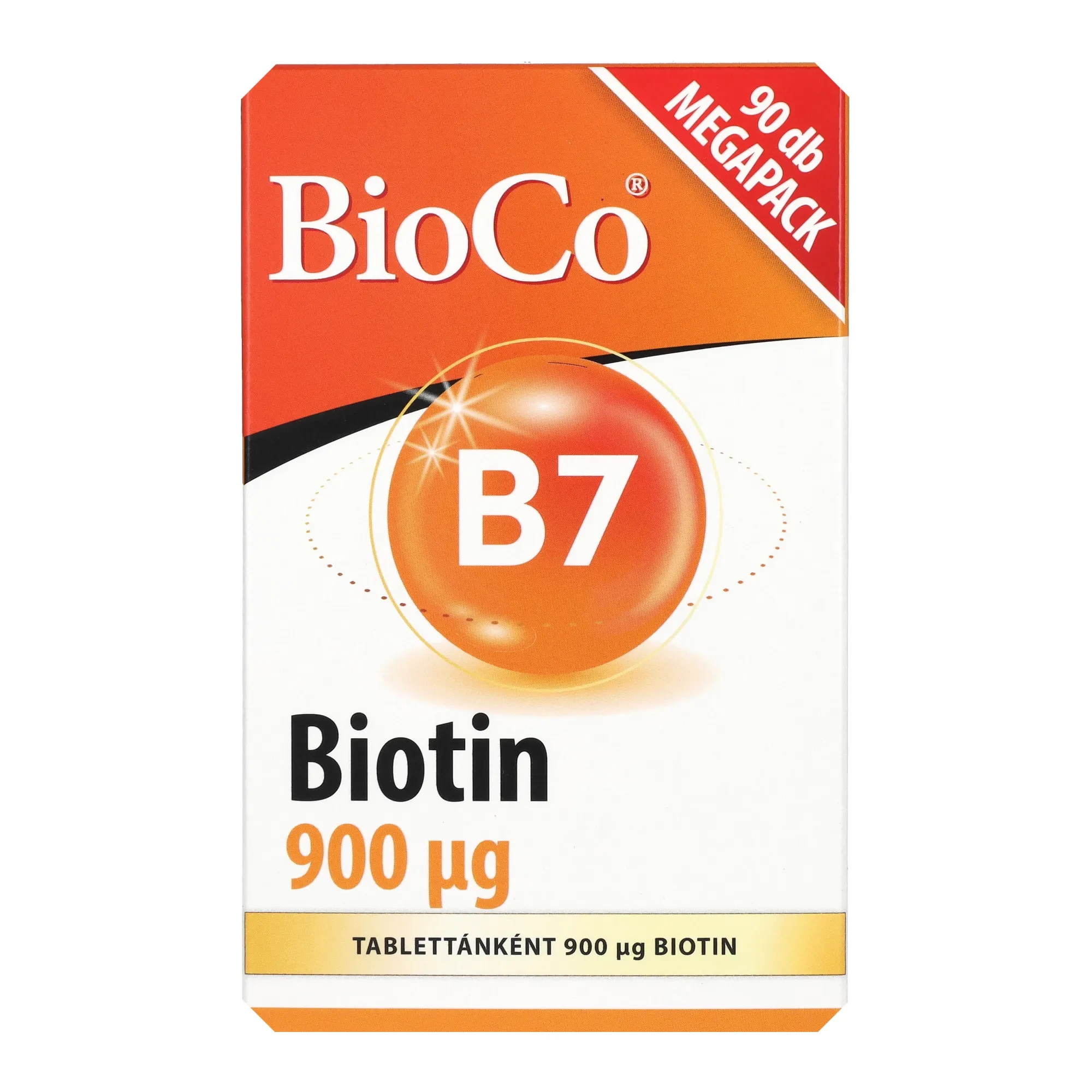 BioCo Biotin 900 µg MEGAPACK  90db