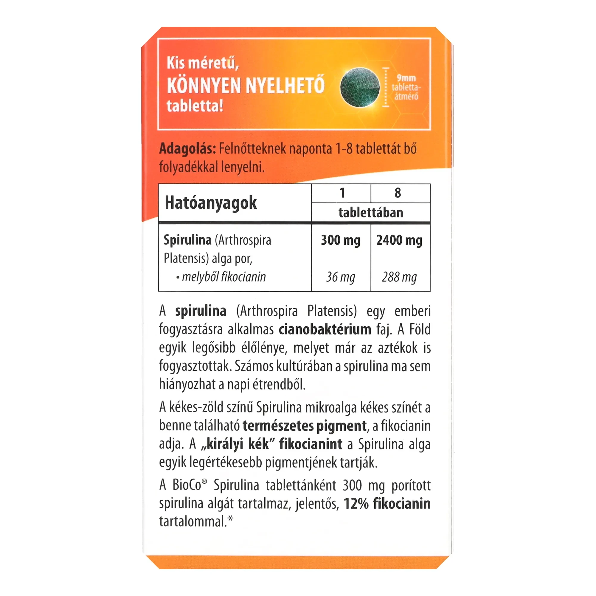 Bioco Spirulina Megapack 200db