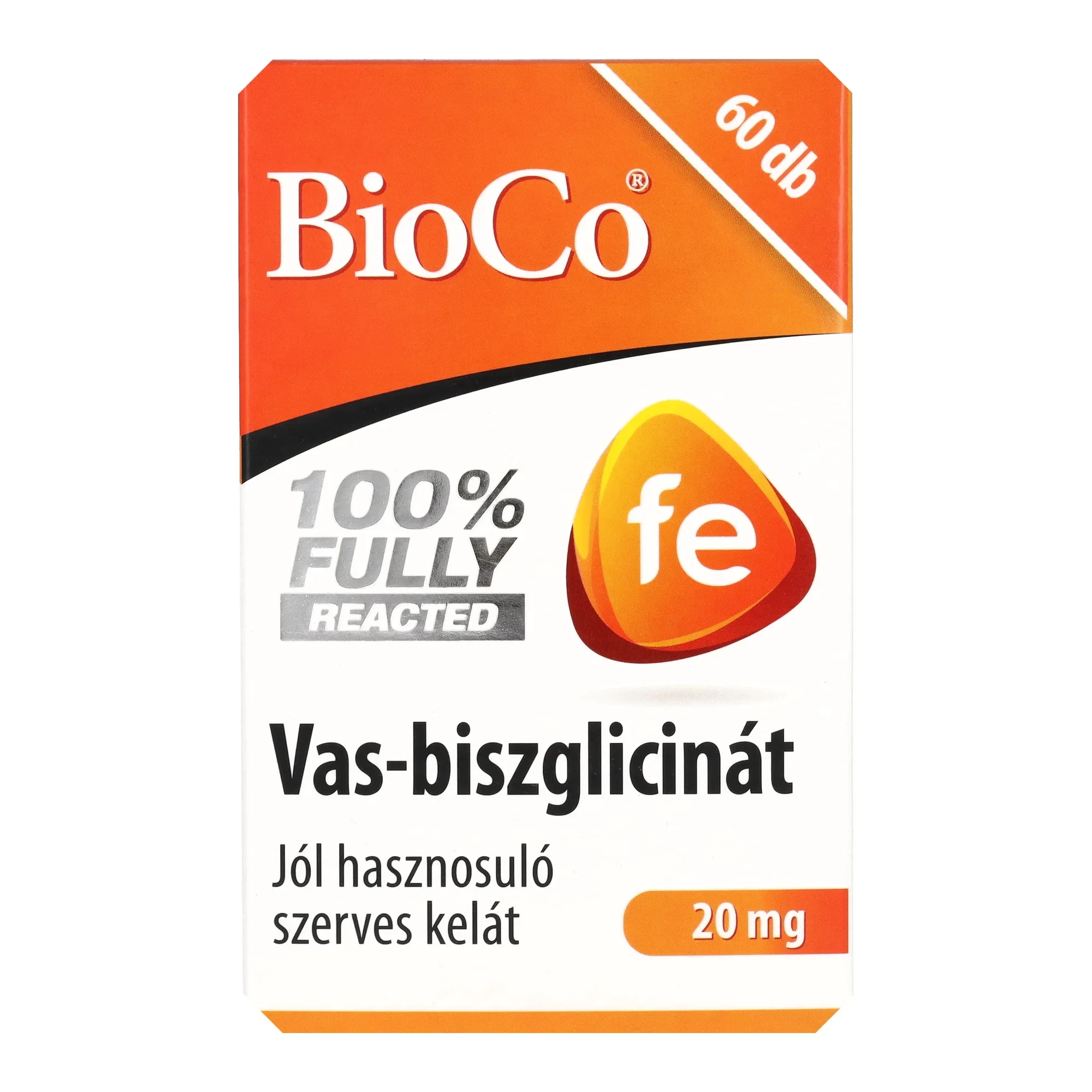 BioCo Vas-biszglicinát 20 mg tabletta 60 db