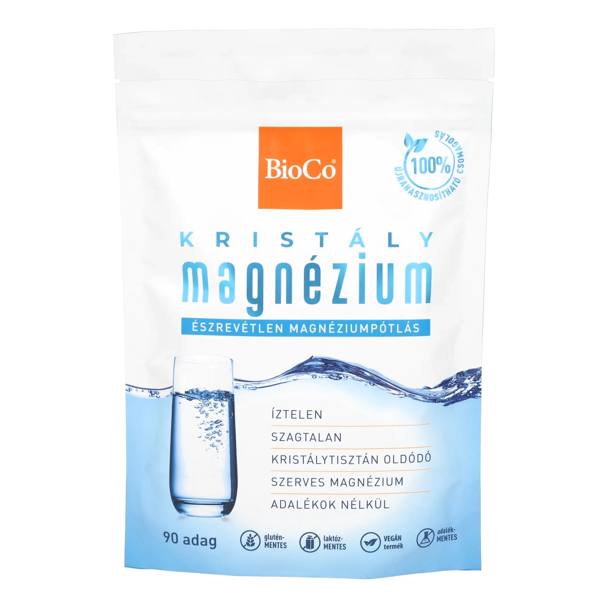 BioCo Kristály Magnézium tasakos por 150 g