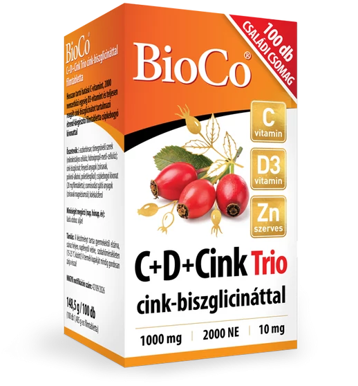 BioCo C+D+Cink Trio 100db