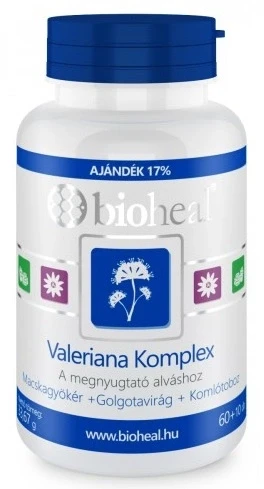 Bioheal Valeriana komplex kapszula 70 db