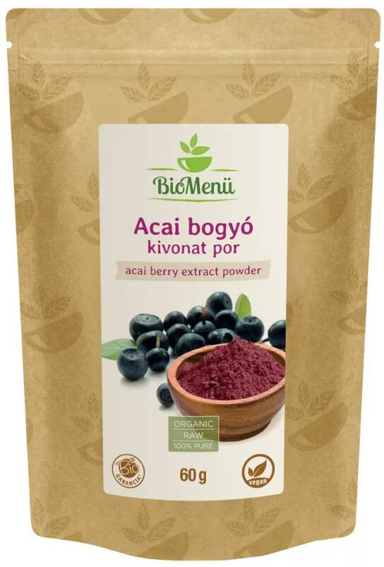 BioMenü BIO ACAI bogyó kivonat por 60 g