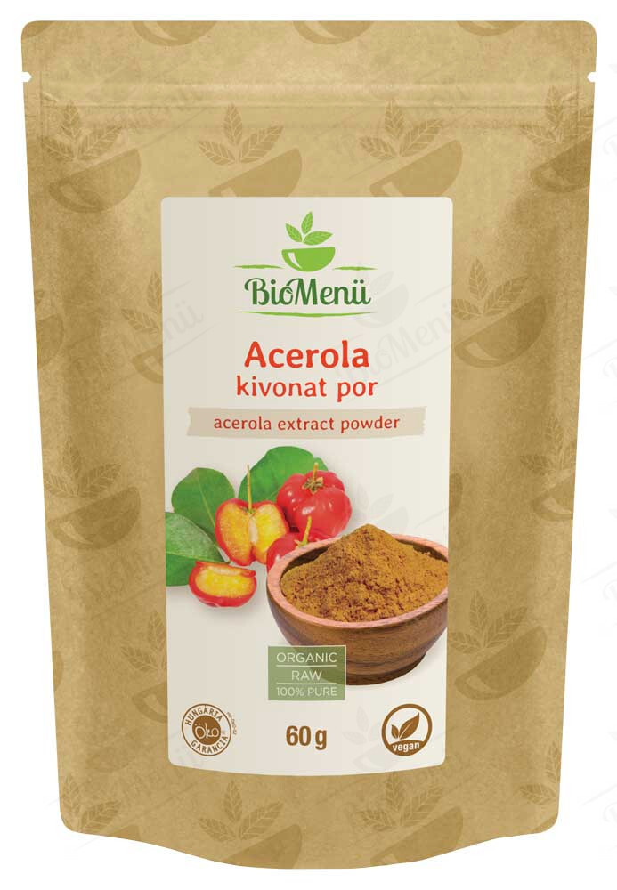 BioMenü BIO ACEROLA bogyó kivonat por 60 g