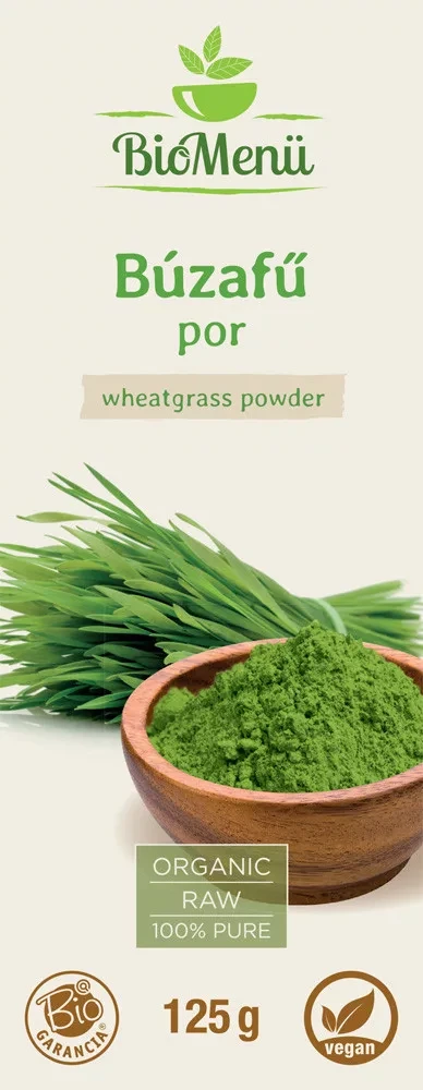 BioMenü Bio Búzafű por 125g