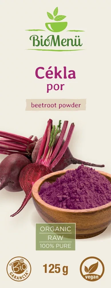 BioMenü Bio cékla por 125 g