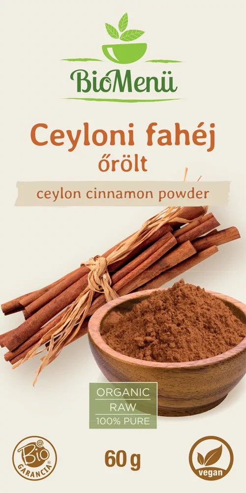 BioMenü BIO FAHÉJ őrölt ceyloni 60 g