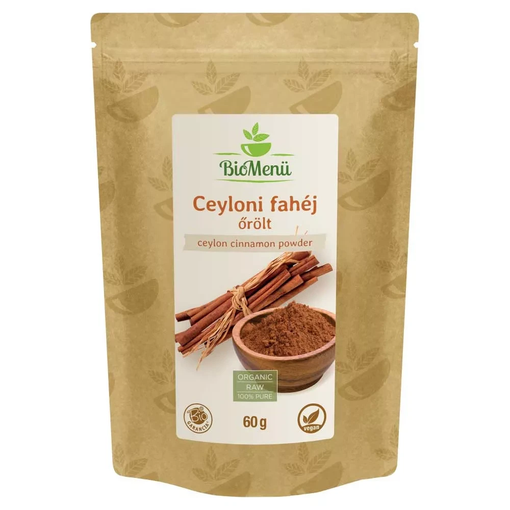 BioMenü BIO FAHÉJ őrölt ceyloni 60 g