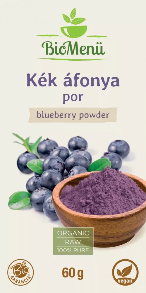 BioMenü BIO KÉKÁFONYA kivonat por 60 g