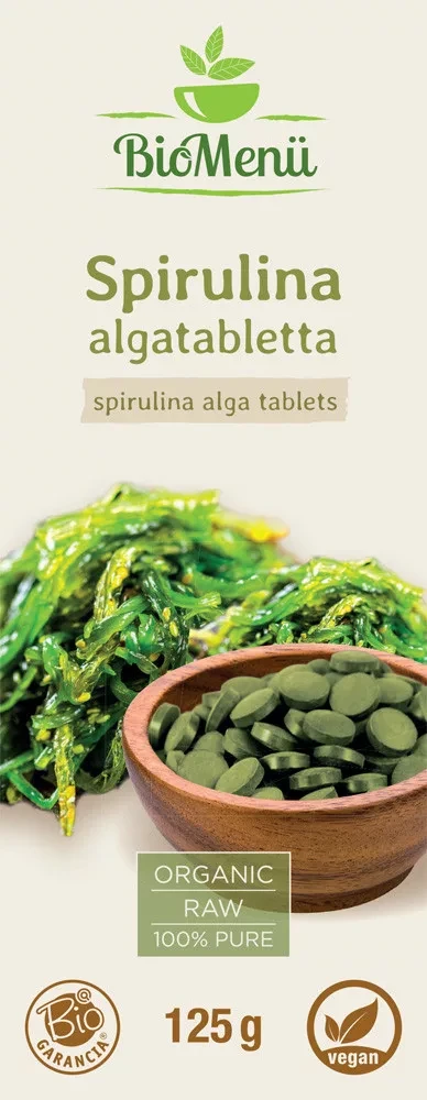 BioMenü BIo Spirulina tabletta 125g