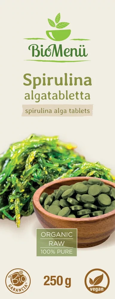 BioMenü BIO SPIRULINA tabletta 250 g