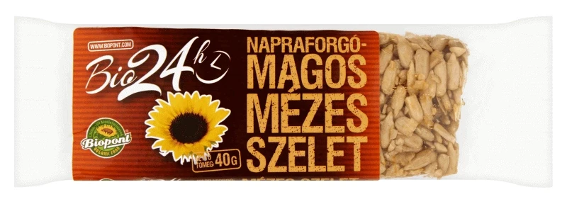 BP napraforgós mézes szelet BioPont 40g