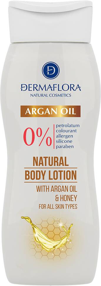 Dermaflora 0% testápoló argánolajjal (250 ml)