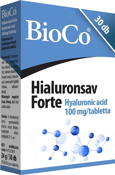 BioCo Hialuronsav Forte 30 db