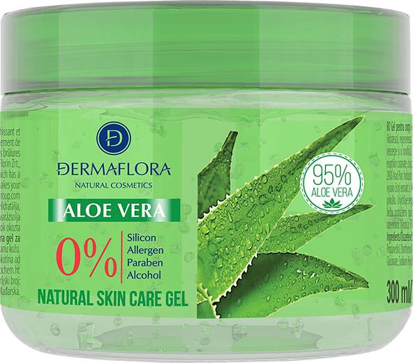 Dermaflora 0% Aloe vera gél 300ml