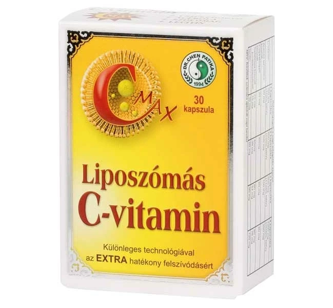 C-max Liposzómás C-vitamin kapszula 30 db (Dr.Chen)
