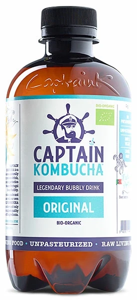 Captain Kombucha élőflórás ital Bio 400ml