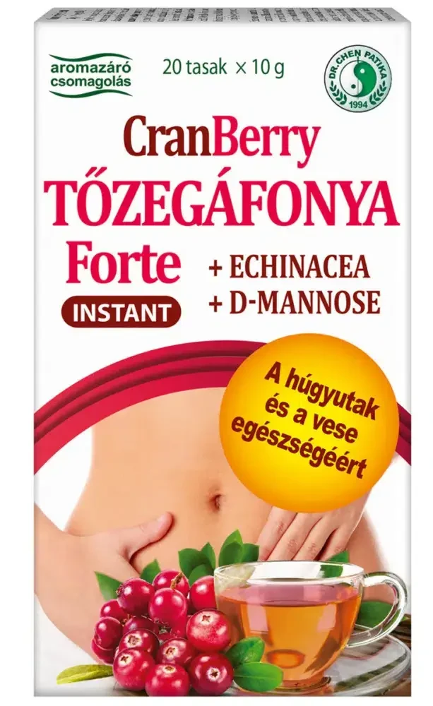 Dr. Chen Instant Cranberry Tőzegáfonya Forte italpor (tasakos) 15db
