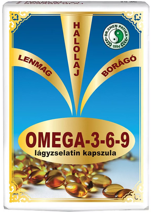 Dr. Chen Omega 3-6-9 lágyzselatin kapszula 30 db