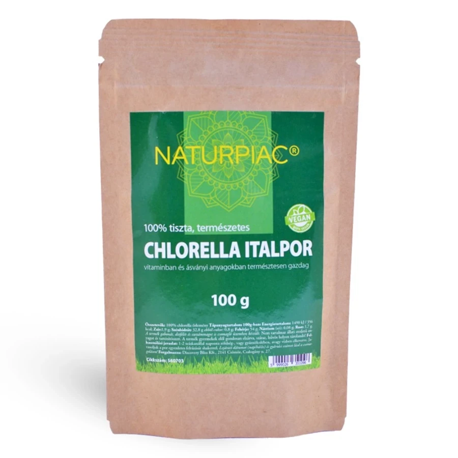Chlorella italpor 100g NaturPiac